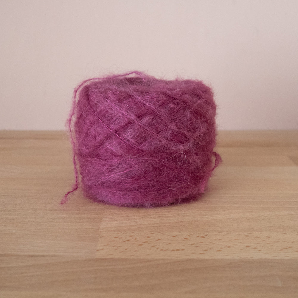 Destash | Bougainvillea on Suri Silk (37g)