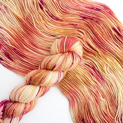 Variegated Hand-Dyed Superwash Merino Wool